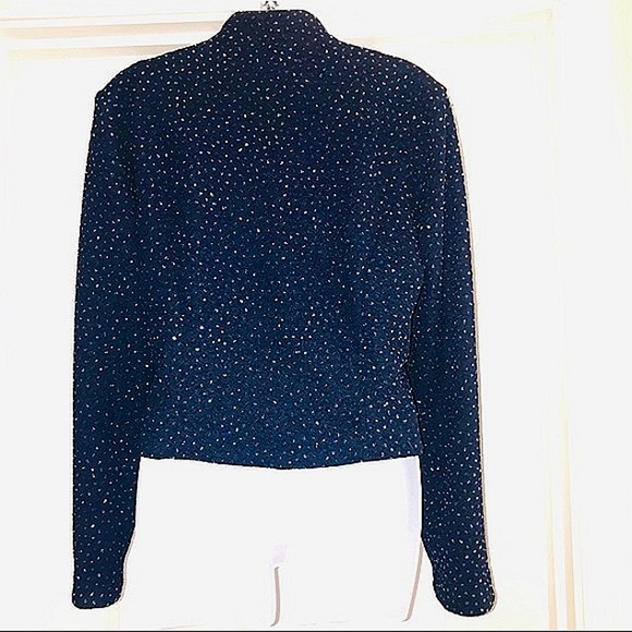 VINTAGE RHINESTONE Jessica Howard  Bolero/Jacket12 - Picture 6 of 8